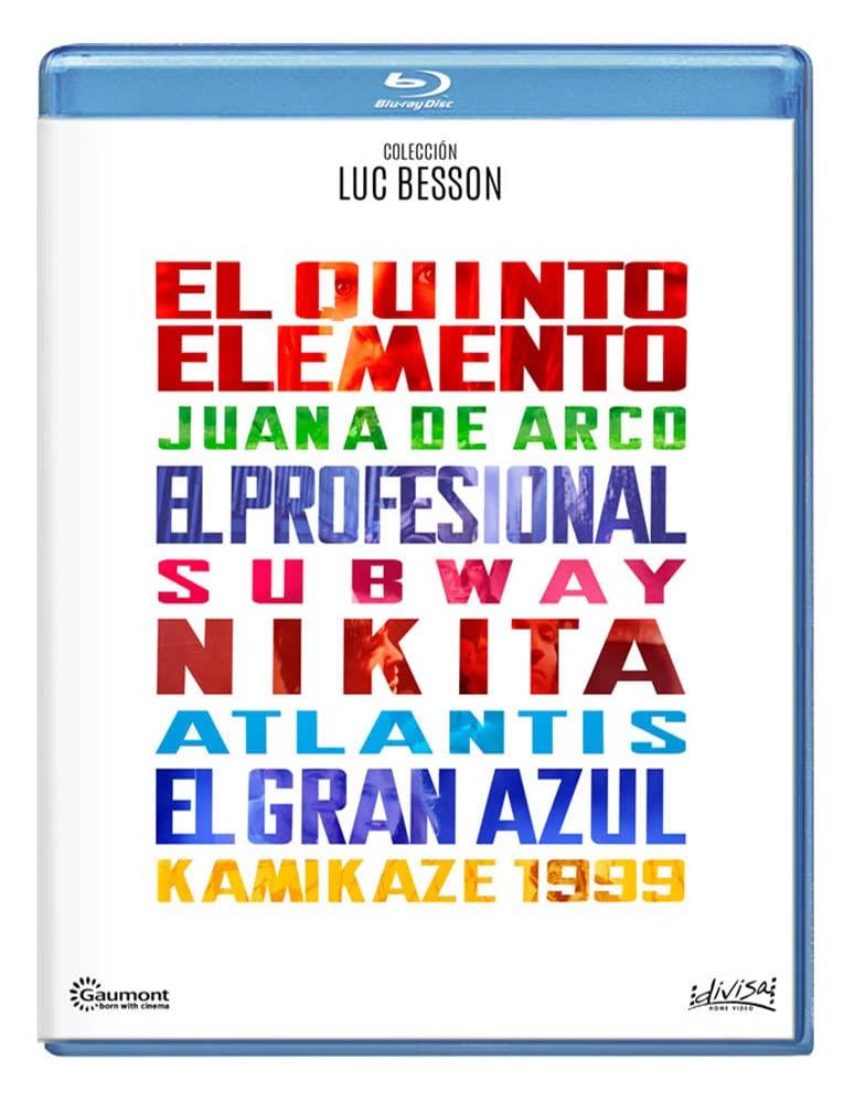 Luc Besson (Pack: El quinto elemento / Juana de Arco / El Profesional / Subway / Nikita / Atlantis / El gran azul / Kamikaze 1999) - Blu-Ray | 8421394413252 | Luc Besson