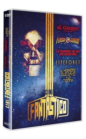 Cine Fantástico (Pack) (El Cuervo, Flash Gordon, Invasión ultracuerpos, Lifeforce, El hombre que cayó a la tierra) - DVD | 8421394556560 | Varios