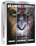 El Planeta De Los Simios (Pack Trilogía) (+ Blu-Ray) - 4K UHD | 8421394803114 | Rupert Wyatt, Matt Reeves