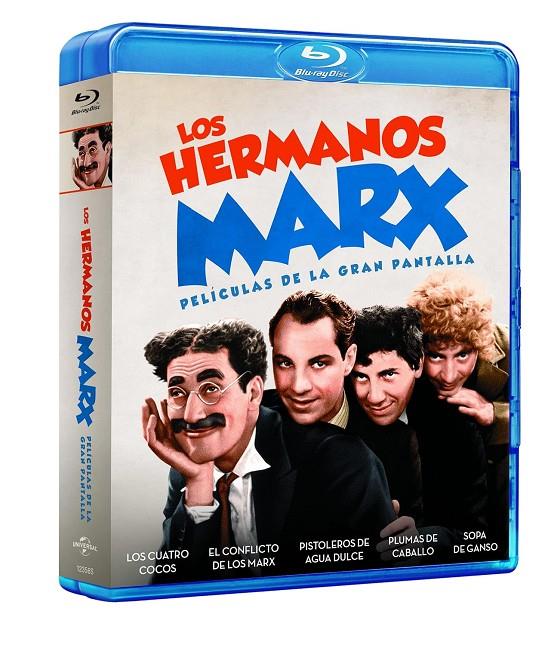 Pack Hermanos Marx (5 Peliculas+Libro 12 Pags) - Blu-Ray | 8414533123563