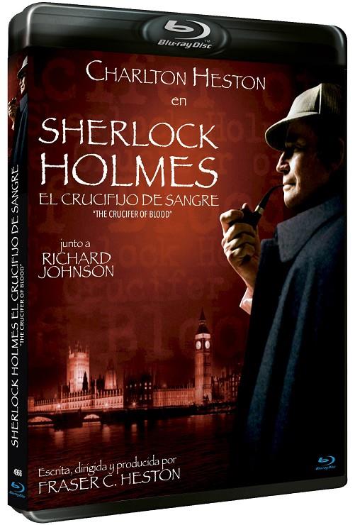 Sherlock Holmes El Crucifijo de Sangre (The Crucifer of Blood) - Blu-Ray | 8436558198661 | Fraser Clarke Heston