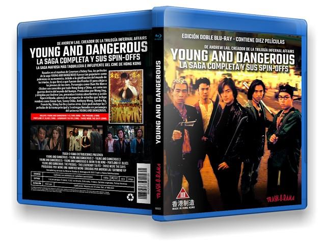 Young and Dangerous: Saga completa y sus spin-offs - Blu-Ray R (Bd-R) | 88420666960120 | Andrew Lau