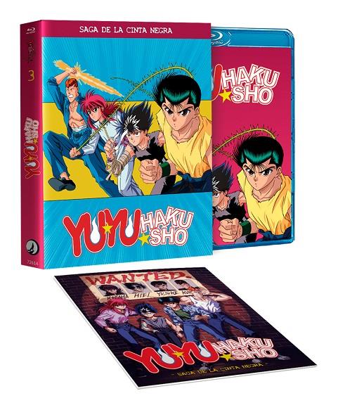 Yu yu Hakusho 3: Saga de la cinta negra - Blu-Ray | 8424365726146 | Noriyuki Abe