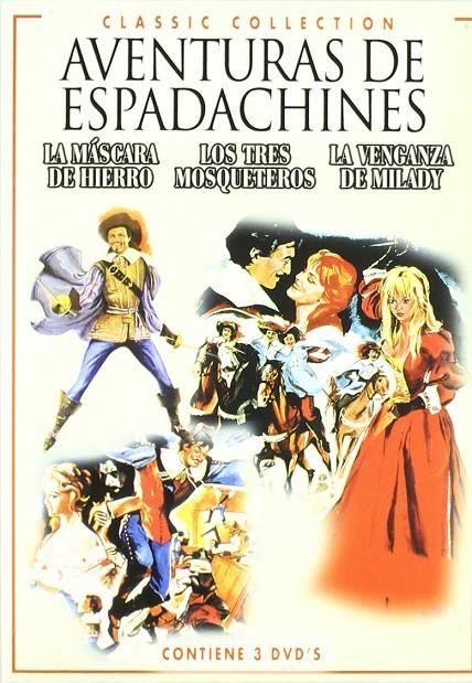 Aventuras De Espadachines (La Mascara De Hierro,Los Tres Mosqueteros,La Venganza De Milady) - DVD | 8414533077941