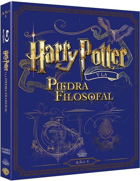 Harry Potter 1: La Piedra Filosofal - Blu-Ray | 8420266024473 | Chris Columbus