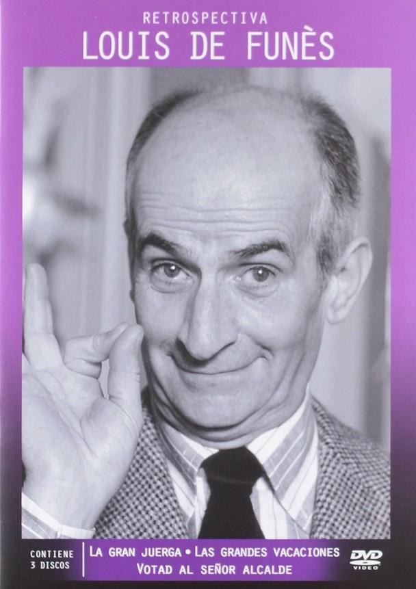 Louis De Funes ( La gran juerga, Las grandes vacaciones, Votad al señor alcalde) - DVD | 8436022968790