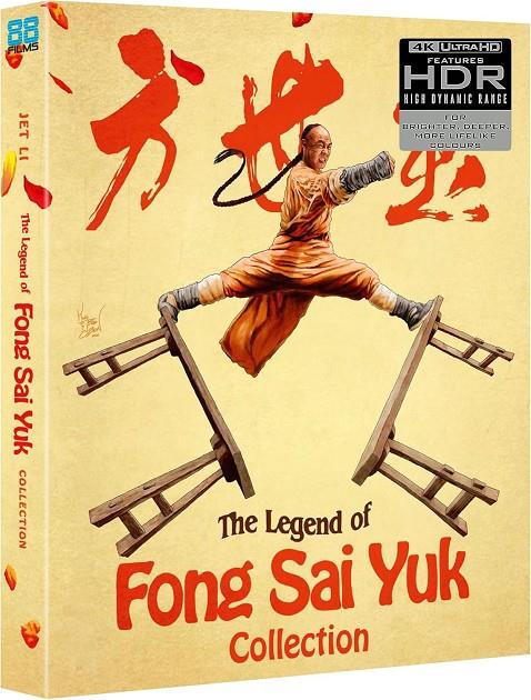 The Legend of Fong Sai Yuk 1 & 2 (VOSI) - 4K UHD | 5060710973976 | Corey Yuen