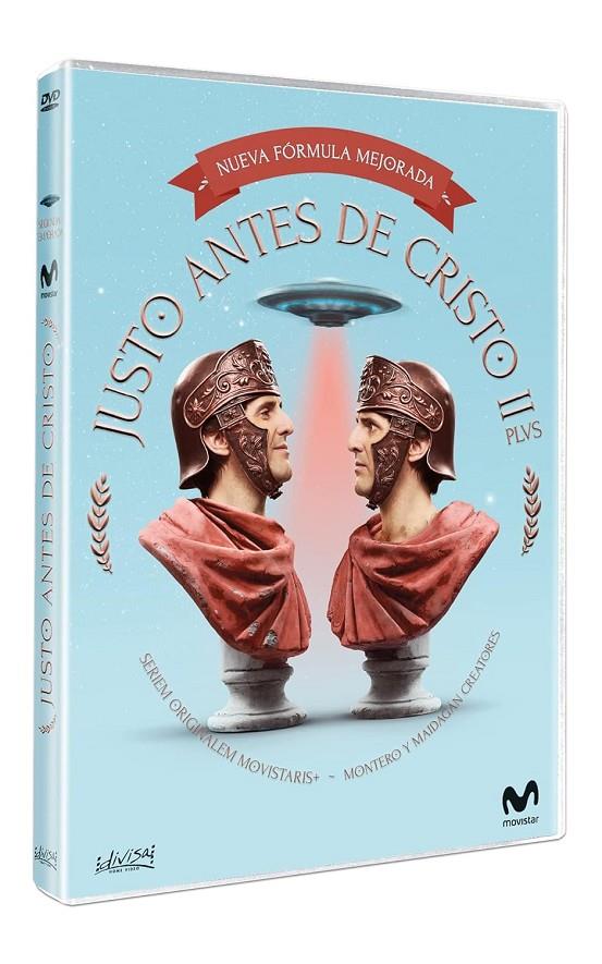 Justo Antes De Cristo -Temporada Final - DVD | 8421394555082 | Pepón Montero, Nacho Vigalondo