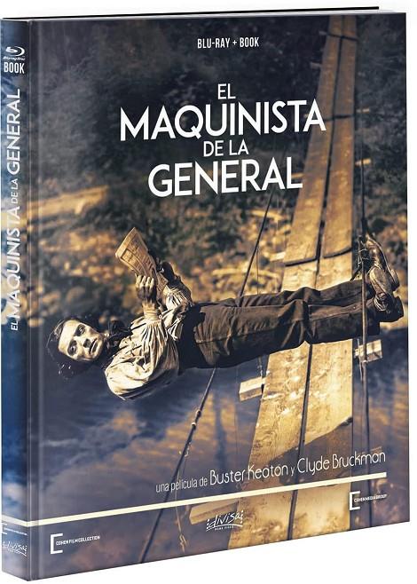 El Maquinista De La General (E.E. Libro) - Blu-Ray | 8421394415393 | Buster Keaton, Clyde Bruckman