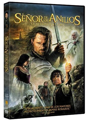 El Señor De Los Anillos 3: El Retorno Del Rey (Ed. Cine) - DVD | 8420266020918 | Peter Jackson