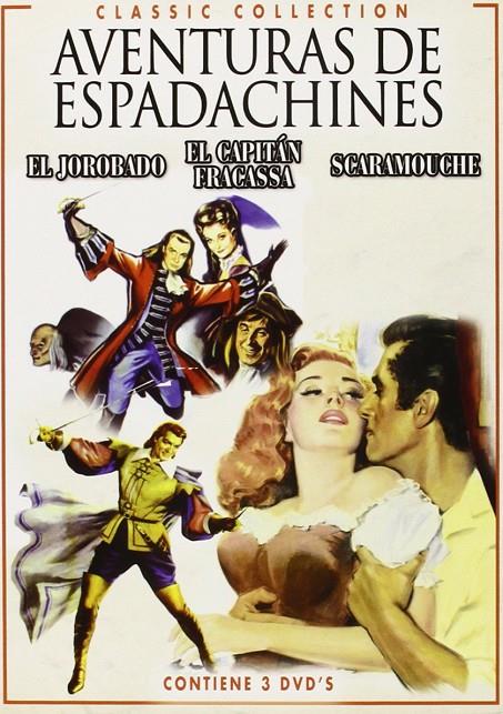 Aventuras de espadachines (El Jorobado / El Capitán Fracassa / Scaramouche) - DVD | 8436022966956