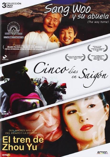 Sang Woo y su abuela / Cinco dias en Saigon / El tren de Zhou Yu - DVD | 8435153743092