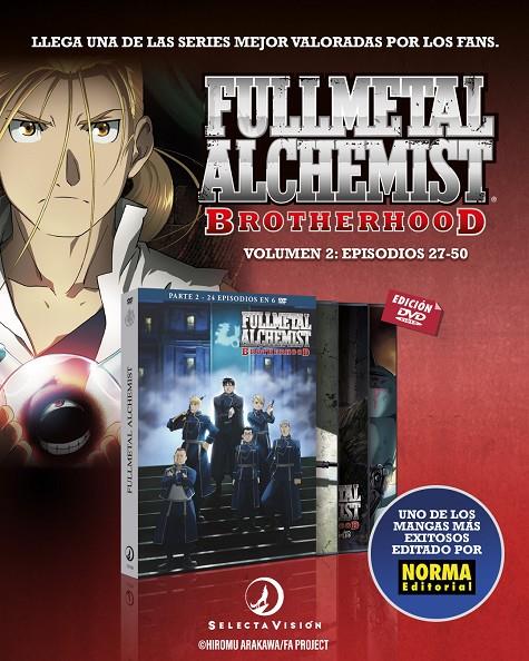 Fullmetal Alchemist Brotherhood Box 2 - DVD | 8424365727082 | Yasuhiro Irie, Hiroshi Iketomi, Kazuo Miyake, Kiyomitsu Sato, Masahiro Sonoda, Masao Ookubo, Takahir