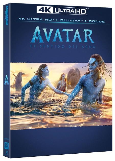 Avatar: El Sentido del Agua (+ Blu-Ray + Blu-Ray de extras) - 4K UHD | 8421394802896 | James Cameron