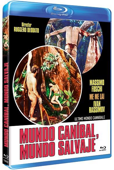 Mundo Caníbal, Mundo Salvaje - Blu-Ray | 8435479609225 | Ruggero Deodato