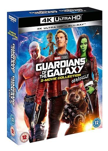 Guardianes de la Galaxia 1+2 - 4K UHD | 8717418556785 | James Gunn