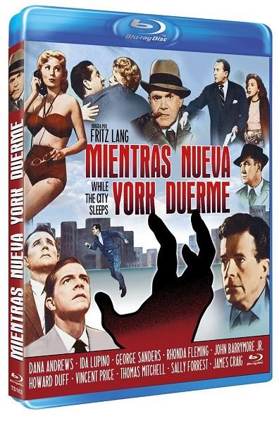 Mientras Nueva York Duerme - Blu-Ray | 8435479601632 | Fritz Lang