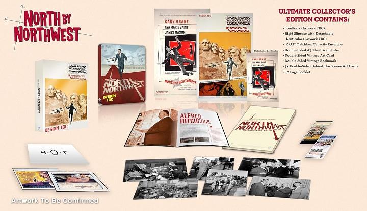 Con la muerte en los talones (Blu-ray / 4K ) (Collector's Edition) (VOSE) - 4K UHD | 5051892247849 | Alfred Hitchcock