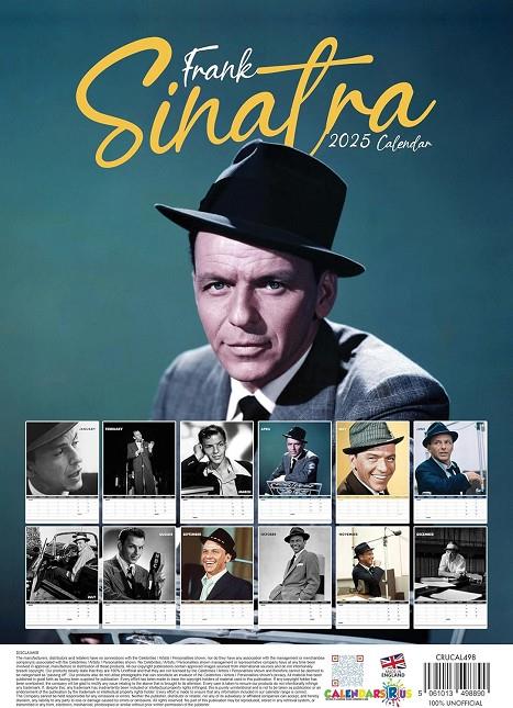 Frank Sinatra Calendar 2025 - Calendario | 5061013498890