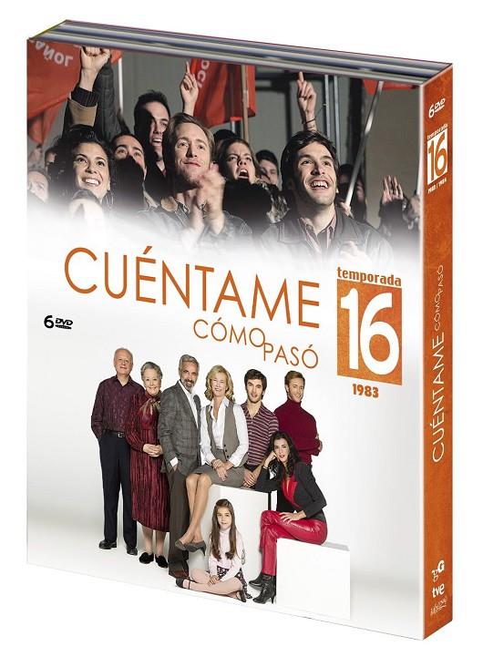 Cuéntame Como Paso - Temporada 16 - DVD | 8421394546400 | Agustín Crespi, Antonio Cano, Moisés Ramos y Óscar Aibar