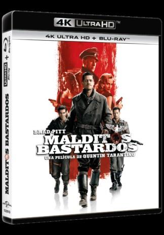 Malditos Bastardos (+ Blu-Ray) - 4K UHD | 8414533132916 | Quentin Tarantino