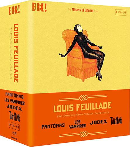 Louis Feuillade - The Complete Crime Serials 1913 to 1918 Limited Edition (VOSI) - Blu-Ray | 5060000705447 | Louis Feuillade