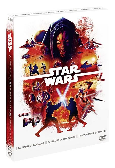 Star Wars Eps 1-3 (Pack Trilogía) - DVD | 8717418605698