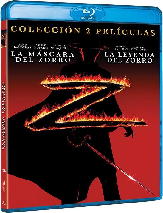 El Zorro 1-2 (La Mascara del Zorro + la Leyenda del Zorro) - Blu-Ray | 8414533130653