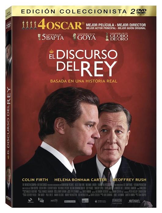 El Discurso Del Rey - DVD | 8435153739552 | Tom Hooper