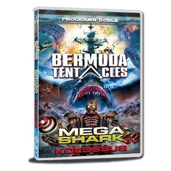 Bermuda Tentacles+Mega Shark Vs Kolossus - DVD | 8429987340121 | Nick Lyon, Christopher Ray