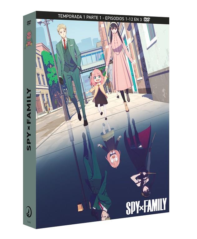 Spy Family Temporada 1 parte 1 episodios 1 a 12 - DVD | 8424365726986 | Kazuhiro Furuhashi