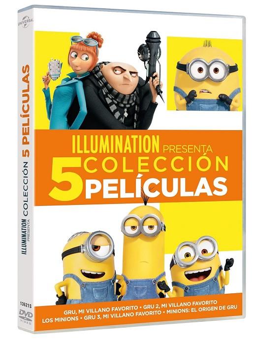 MINIONS 1-2 + GRU: MI VILLANO FAVORITO 1-3 - DVD | 8414533136211