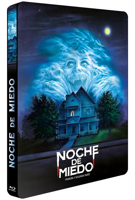 Noche De Miedo 1+2 (Steelbook) - Blu-Ray | 8436558197466 | Tom Holland / Tommy Lee Wallace