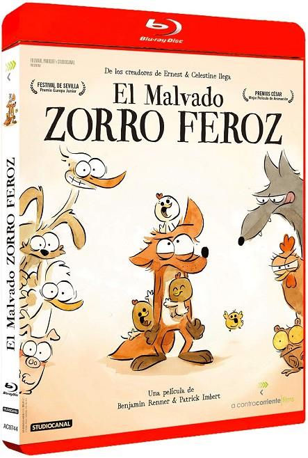 El Malvado Zorro Feroz - Blu-Ray | 8436535547444 | Benjamin Renner, Patrick Imbert