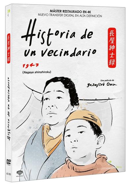 Historia de un Vecindario (Nagaya Shinshiroku) - DVD | 8436597562539 | Yasujiro Ozu