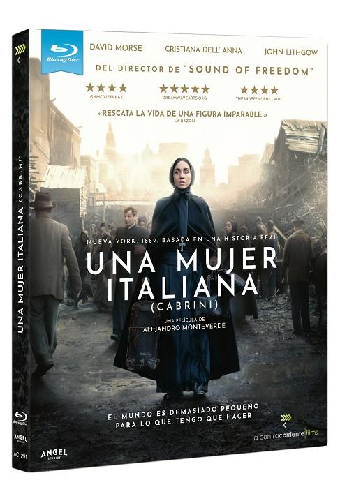 Una Mujer Italiana (Cabrini) - Blu-Ray | 8436597562911 | Alejandro Monteverde