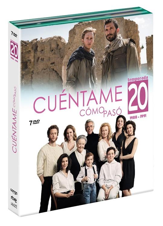 Cuéntame Como Paso - Temporada 20 - DVD | 8421394555143 | Agustín Crespi, Antonio Cano, Moisés Ramos y Óscar Aiba