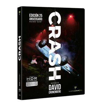 Crash (4K+2 Blu-ray+ Libro de 54 páginas) - 4K UHD | 8436535549844 | David Cronenberg