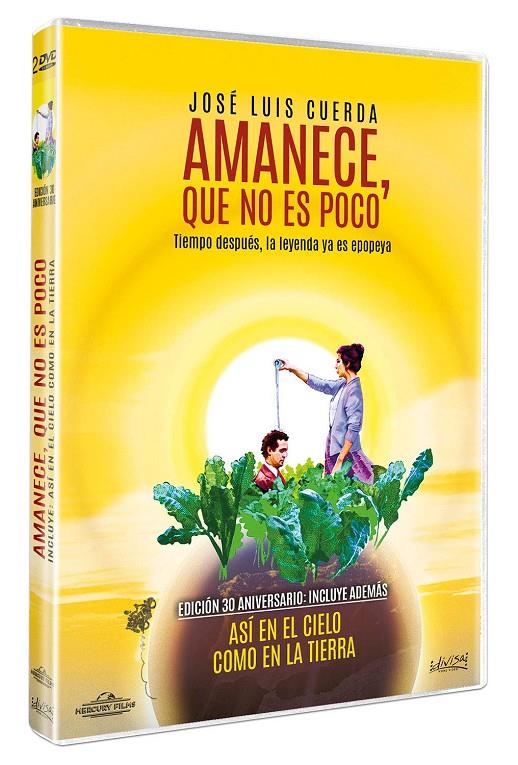 Amanece Que No Es Poco - Edición 30 Aniversario (+ Asi en el cielo como en la tierra) - DVD | 8421394552746 | Jose Luis Cuerda