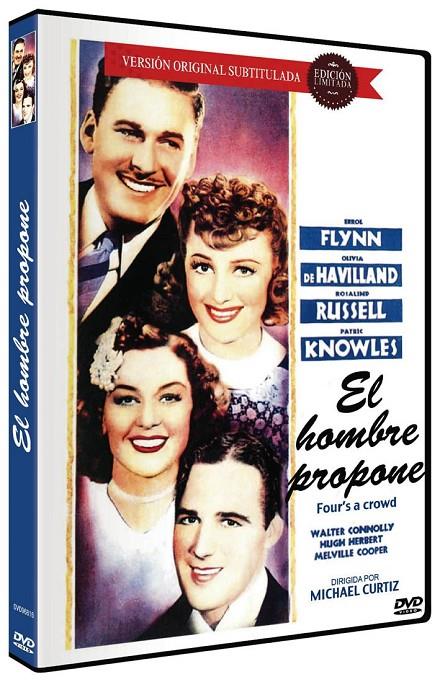 El hombre propone (Four's a Crowd) - DVD | 8436022968165 | Michael Curtiz