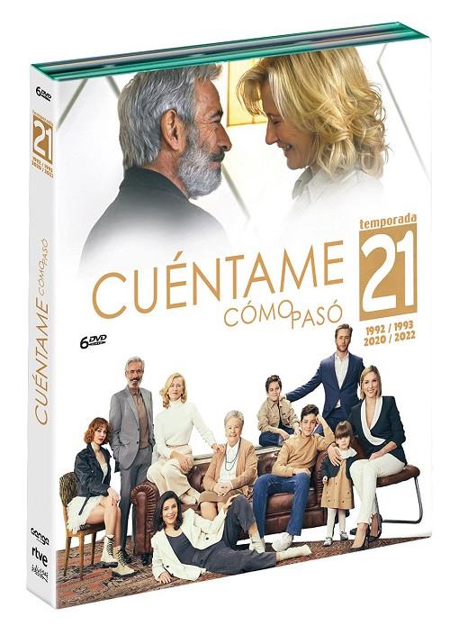 Cuéntame Cómo Pasó - Temporada 21 - DVD | 8421394557444 | Joaquín Oristrell, Irene Arzuaga