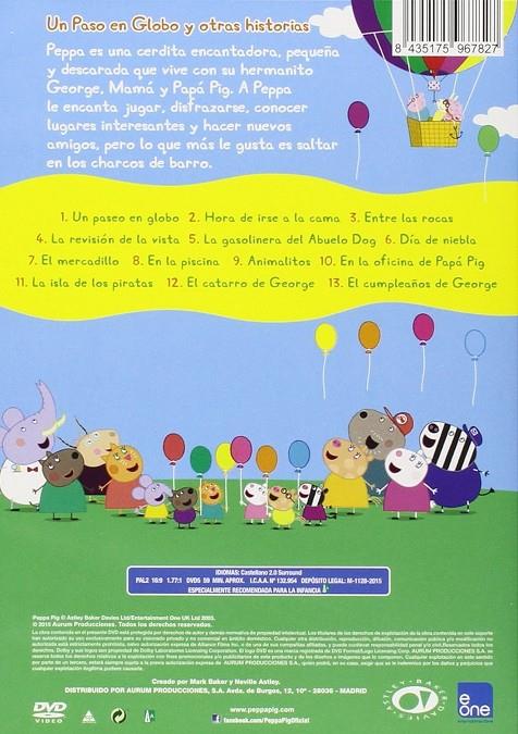 Peppa Pig - Un paseo en globo y otras historias - DVD | 8435175967827