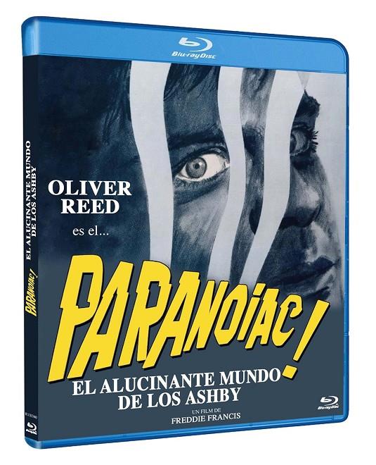 Paranoiac! (El Alucinante Mundo De Los Ashby) (V.O.S.E.) - Blu-Ray | 8436555530716 | Freddie Francis