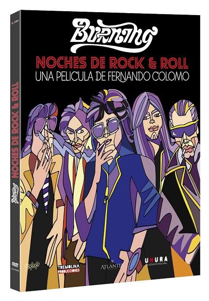 Burning - Noches De Rock & Roll - DVD | 8437018193950 | Fernando Colomo