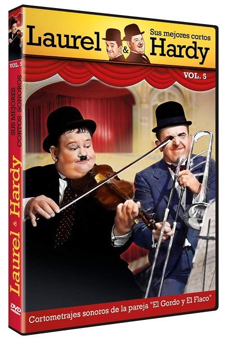 Laurel & Hardy Sus Mejores Cortos Sonoros Vol.5 - DVD | 8436569305607