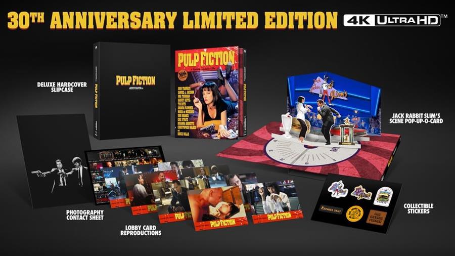 Pulp Fiction (30th Anniversary Collector's Edition) (4K + Bluray) (VOSI) - 4K UHD | 5056453207218 | Quentin Tarantino