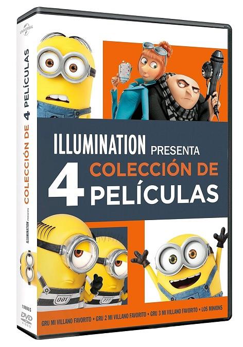 Gru 1-3 + Minions - DVD | 8414533108867