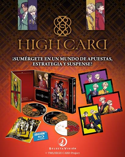 High card temporada 1 (Edición coleccionista) - Blu-Ray | 8424365726788 | Jun'ichi Wada