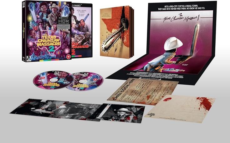 La Matanza de Texas 2 (The Texas Chainsaw Massacre 2)  (Restored Limited Edition) (VOSI) - 4K UHD | 5027035027333 | Tobe Hooper