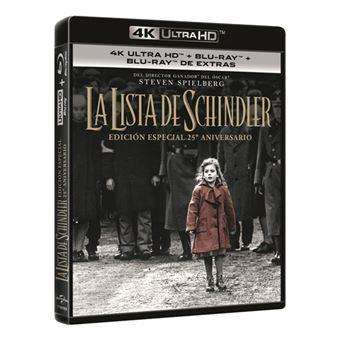 La Lista de Schindler (+ Blu-Ray + Blu-Ray de Extras) - 4K UHD | 8414533116398 | Steven Spielberg